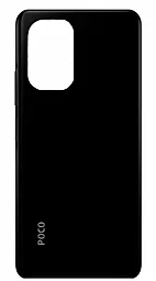 Задняя крышка корпуса Xiaomi Poco F3 с логотипом "Poco" Original Night Black - фото Задняя крышка корпуса Xiaomi Poco F3 с логотипом "Poco" Original Night Black