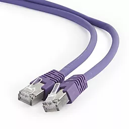 Патч-корд RJ-45 2м Cablexpert Cat. 6a S/FTP CU LSZH 50u фиолетовый (PP6A-LSZHCU-V-2M)