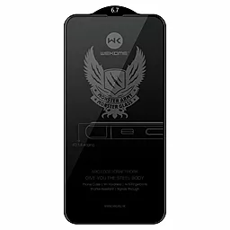 Защитное стекло WK Wekome Kingkong 4D Curved Screen Protector Privacy для Apple iPhone 14 Pro Black (WTP-012) - фото Защитное стекло WK Wekome Kingkong 4D Curved Screen Protector Privacy для Apple iPhone 14 Pro Black (WTP-012)