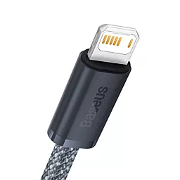 Кабель Baseus Dynamic Series USB-A - Lightning 12w 2.4a 2м cable Gray (CALD000516) - миниатюра 3 Кабель Baseus Dynamic Series USB-A - Lightning 12w 2.4a 2м cable Gray (CALD000516) - миниатюра 3