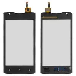 Сенсор (тачскрин) Lenovo IdeaPhone A1000 Black - фото Сенсор (тачскрин) Lenovo IdeaPhone A1000 Black