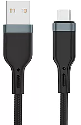 Кабель WIWU Platinum PT03 USB-A - micro USB 12w 2.4a 2м cable Black - фото Кабель WIWU Platinum PT03 USB-A - micro USB 12w 2.4a 2м cable Black