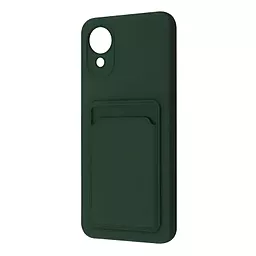 Чехол Wave Colorful Pocket для Oppo A17k Dark Green