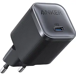 Сетевое зарядное устройство Anker Nano Charger 45w GaN PD USB-C fast charger black (A2692L11) - фото Сетевое зарядное устройство Anker Nano Charger 45w GaN PD USB-C fast charger black (A2692L11)