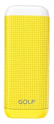 Повербанк GOLF GF-D2S LED 4000mah Yellow - фото Повербанк GOLF GF-D2S LED 4000mah Yellow