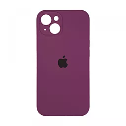Чехол Silicone Case Full Camera for Apple IPhone 14 Plus purple
