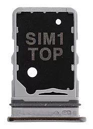 Слот (лоток) SIM-карти Samsung Galaxy A80 2019 A805F 2SIM Silver