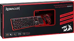 Комплект (клавіатура+мишка+килимок) Redragon S107 (78225) - мініатюра 8
