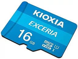 Карта пам'яті Kioxia microSDHC 16GB Exceria Class 10 UHS-I U1 + SD-адаптер (LMEX1L016GG2) - мініатюра 4