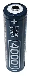 Акумулятор Rablex 18650 4000mAh 3.7V Li-ion 1шт. (RB-18-4000) 3.7 V - мініатюра 2