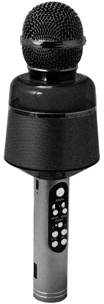 Беспроводной микрофон для караоке NICHOSI Q-008 Black - фото 1