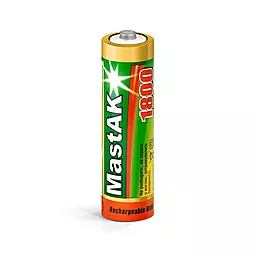 Аккумулятор MastAK AA (R6) 1800mAh NiMH 1 шт - фото Аккумулятор MastAK AA (R6) 1800mAh NiMH 1 шт