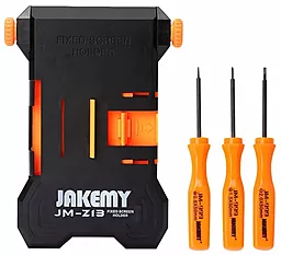 Набір викруток та інструменту Jakemy JM-Z13 (тримач дисплейного модуля, викрутки: +1.5, -2.0, пенталоб 0.8) - мініатюра 2