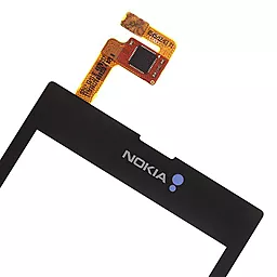 Сенсор (тачскрін) Nokia Lumia 520, Lumia 525 RM-914 (original) Black - мініатюра 2
