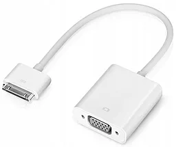 Відео перехідник (адаптер) iPad Dock Connector to VGA MC552ZM/A MD098 Apple - фото Відео перехідник (адаптер) iPad Dock Connector to VGA MC552ZM/A MD098 Apple