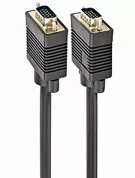 Видеокабель VGA > VGA (CC-PPVGA-15M-B) Cablexpert - миниатюра 3 Видеокабель VGA > VGA (CC-PPVGA-15M-B) Cablexpert - миниатюра 3