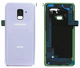 Задняя крышка корпуса Samsung Galaxy A8 2018 A530F со стеклом камеры Original Orchid Grey