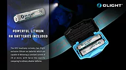 Налобный фонарик Olight H05 Active (1хCR123) Оранжевый - миниатюра 9 Налобный фонарик Olight H05 Active (1хCR123) Оранжевый - миниатюра 9
