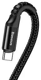 Кабель Baseus Fish-Eye USB Type-C - Type-C 100w 5a 1м PD cable Black - мініатюра 4 Кабель Baseus Fish-Eye USB Type-C - Type-C 100w 5a 1м PD cable Black - мініатюра 4