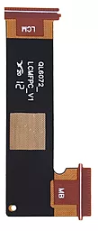 Шлейф Lenovo Tab M10 FHD REL TB-X605LC LTE / TB-X605FC Wi-Fi, міжплатний на дисплей (версія QL6072_LCMFPC_V1) Original