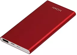 Повербанк Nomi E050 5000 mAh Red - миниатюра 2 Повербанк Nomi E050 5000 mAh Red - миниатюра 2