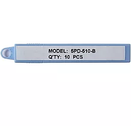 Лезвие Pro'sKit 5PD-510-B 10шт (PD-510) - миниатюра 3 Лезвие Pro'sKit 5PD-510-B 10шт (PD-510) - миниатюра 3