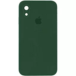 Чохол Silicone Case Full Camera Square для Apple iPhone XR  Cyprus Green