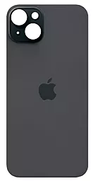 Задняя крышка корпуса Apple iPhone 15 Plus (big hole) Original Black