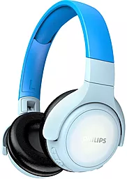 Наушники Philips Kids TAKH402PK Blue - фото Наушники Philips Kids TAKH402PK Blue