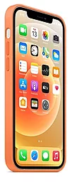 Чехол Silicone Case Full для Apple iPhone 12 Pro Max Orange - миниатюра 2