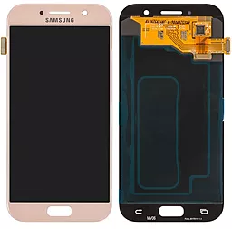 Дисплей Samsung Galaxy A5 A520 2017 с тачскрином, (OLED), Pink - фото Дисплей Samsung Galaxy A5 A520 2017 с тачскрином, (OLED), Pink