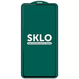 Захисне скло SKLO 5D (full glue) для Samsung Galaxy S20 FE Чорний