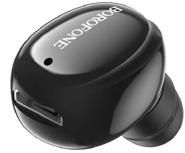 Блютуз гарнитура Borofone BC34 Mini Black - фото 2