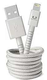 Кабель USB Fresh 'n Rebel Fabriq Lightning Cable 1,5m Cloud (2LCF150CL) - миниатюра 2