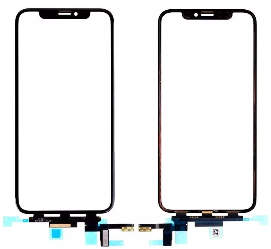 Сенсор (тачскрін) Apple iPhone XS Max (з коротким шлейфом), (з OCA плівкою), Black - фото 1