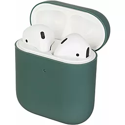 Силиконовый чехол для Apple AirPods 1/2 Case Protection Original Dark Night Green