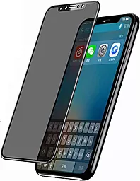 Защитное стекло BeCover Anti-spying Samsung M105 Galaxy M10 Black (703918) - миниатюра 2