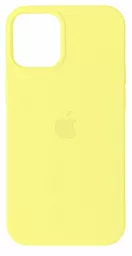 Чехол Silicone Case Full для Apple iPhone 14 Mellow Yellow