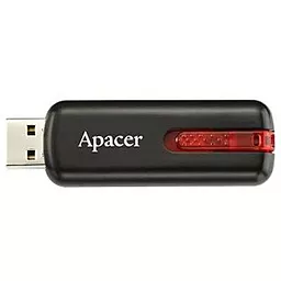 Флешка Apacer 64GB AH326 Black RP USB2.0 (AP64GAH326B-1)