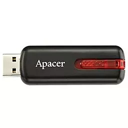 Флешка Apacer 64GB AH326 Black RP USB2.0 (AP64GAH326B-1) - фото Флешка Apacer 64GB AH326 Black RP USB2.0 (AP64GAH326B-1)