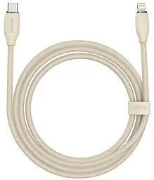 Кабель Baseus Jelly Liquid Silica Gel USB Type-C - Lightning 20w 3a 2м PD сable Pink (CAGD020104) - фото Кабель Baseus Jelly Liquid Silica Gel USB Type-C - Lightning 20w 3a 2м PD сable Pink (CAGD020104)