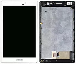 Дисплей для планшету Asus ZenPad C 7.0 Z370C (#TV070WXM-TU1) + Touchscreen with frame White - фото Дисплей для планшету Asus ZenPad C 7.0 Z370C (#TV070WXM-TU1) + Touchscreen with frame White