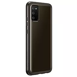 Чехол Samsung Soft Clear Cover A025 Galaxy A02s  Black (EF-QA025TBEGRU) - миниатюра 2