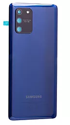 Задняя крышка корпуса Samsung Galaxy S10 Lite G770 со стеклом камеры Original Prism Blue