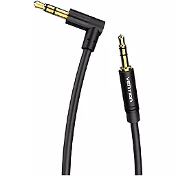 Аудио кабель Vention AUX mini Jack 3.5 mm M/M 1 м black (BAKBF-T) - миниатюра 2
