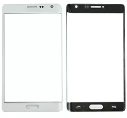 Корпусне скло дисплея Samsung Galaxy Note Edge N915 White