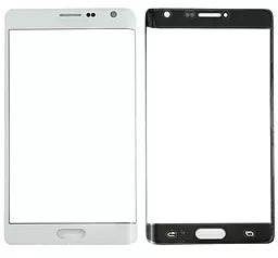 Корпусное стекло дисплея Samsung Galaxy Note Edge N915 White - фото Корпусное стекло дисплея Samsung Galaxy Note Edge N915 White