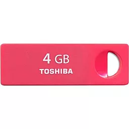 Флешка Toshiba 4Gb Rosered (THNU04ENSRED(BL5)