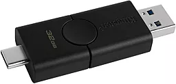 Флешка Kingston DataTraveler Duo 32GB USB 3.2 Gen1 + Type-C (DTDE/32GB) - мініатюра 2