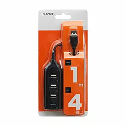 USB хаб (концентратор) EasyLife 4 Port USB2.0 Black (SY-H003) - миниатюра 4